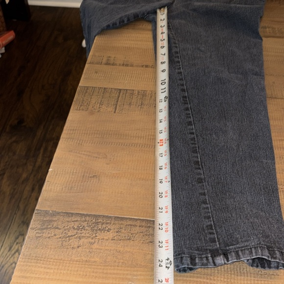 Ruby Rd.  Dark Gray straight leg Jeans 10 P EUC! - Picture 6 of 6
